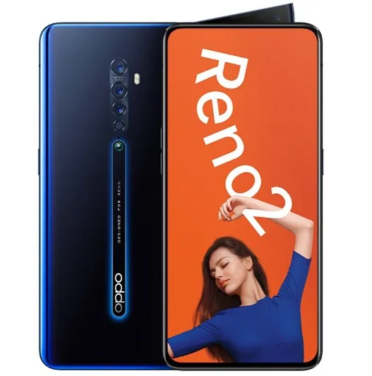 Черный Oppo Рино 2 Мобильный телефон Snapdragon 730 6," 2400X1080 8 Гб RAM128GB Встроенная память 48+ 13+ 8 Мп 5 камеры пзкк 3,0 - Цвет: Черный
