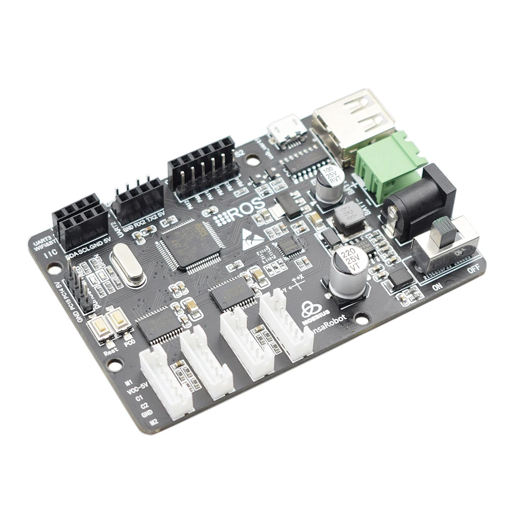 Stm32f103rct6 4WD Mecanum Wheel Control Panel Board PID Encoder Motor Robotic Arm Driver Open Source