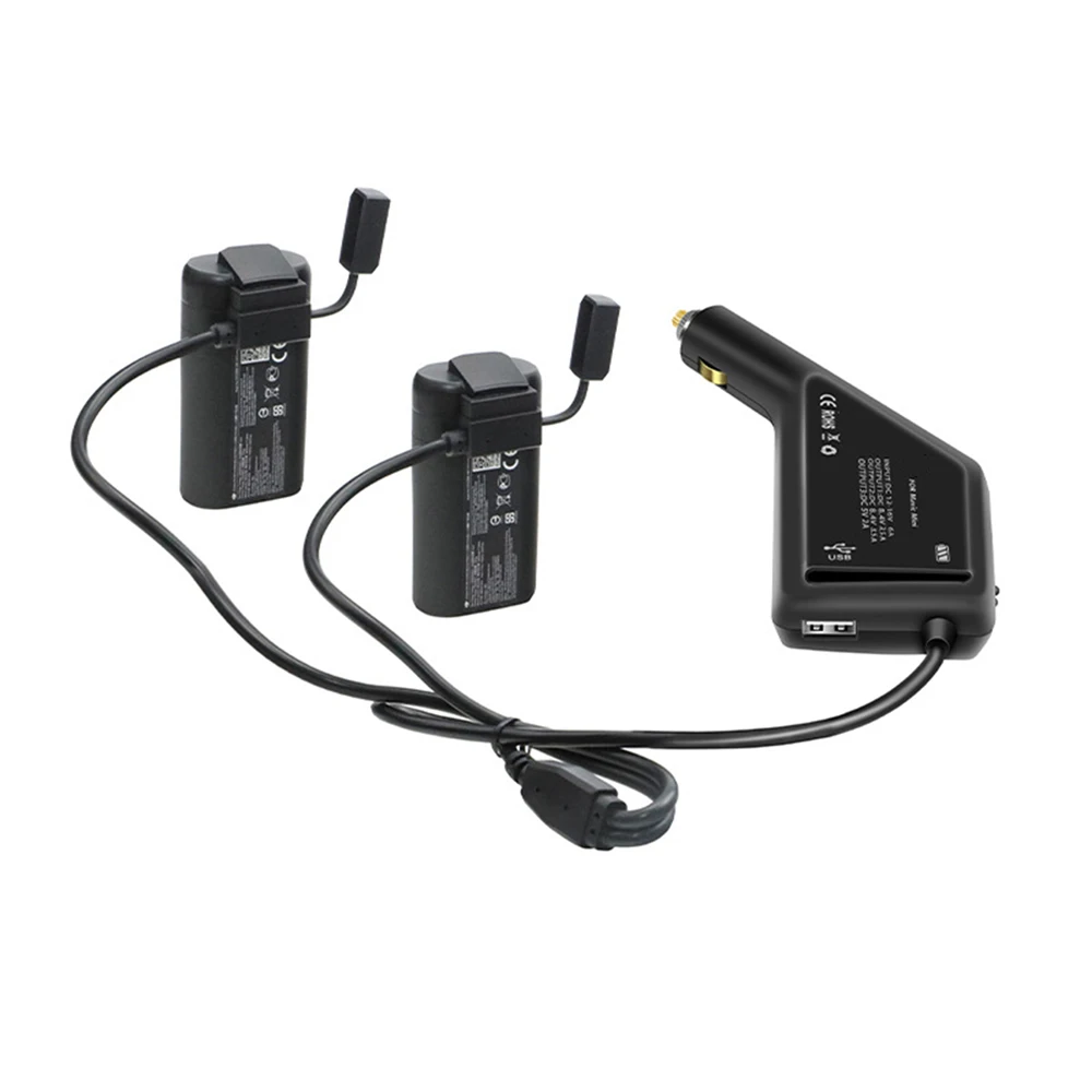 Hot Sale KQN Portable 2 in 1 Drone Battery Car Charger USB Remote Controller Charging Dock for DJI Mavic Mini Drone Accessories 