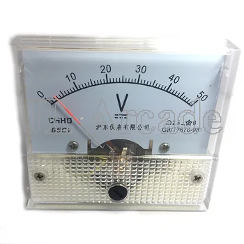 

Good Quality DC Voltmeter Direct Current Voltage Meter Voltage Measurement table for Crane Game machine Arcade game cabinet