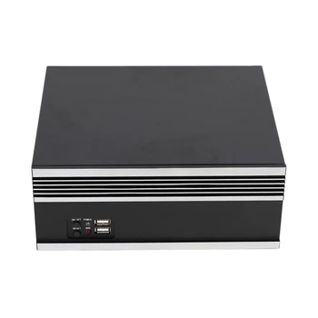 

Mini ITX Computer Case HTPC PC CNC Industrial Control Equipment Chassis Aluminium Panel Support MINI-ITX Motherboard