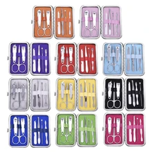 

Nail Clipper Set 7Pcs Manicure Tool Carbon Steel Professional Pedicure Set (Nail Clipper Nail File Ear Spoon Tweezers)