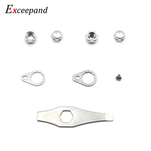 Exceepand Baitcasting Рыболовная катушка ручка M7 M8 Гайки гаечный ключ гайка Хранитель вала Крышка для Abu Garcia Daiwa катушка Shimano