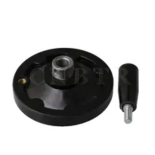 CNBTR ручное колесо 10 см диаметр отверстия 1 см с винтом M5 для фрезерного станка