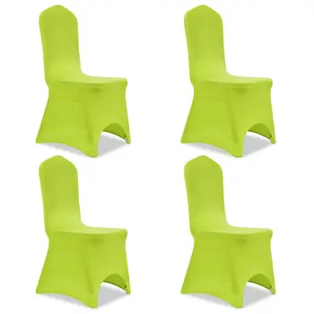 

Vidaxl stretch chair cover 4 pcs Green