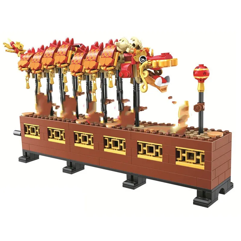lego dragon dance set