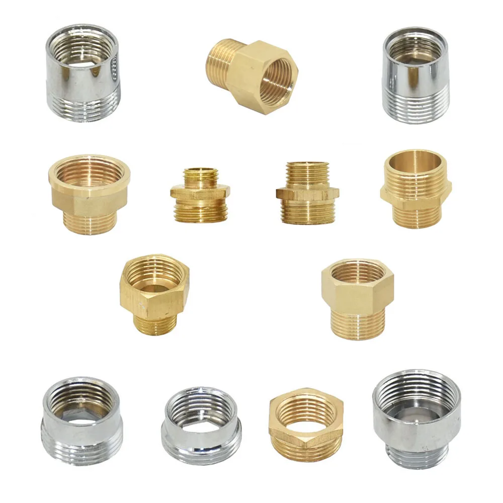 Bwintech 2 Pcs 150MM 1/2" Mâle × 1/2" Mâle Filetage BSP Acier Inoxydable 304 Extender Nipple Cast Pipe Fittings