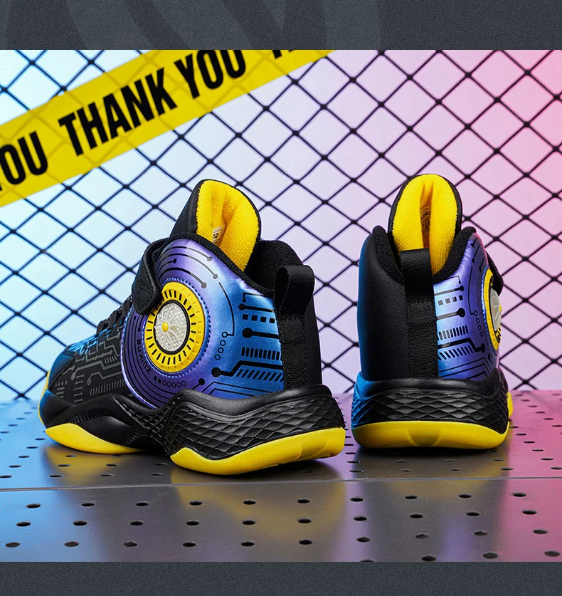 Kids Shoes Trend Cool Boy Outdoor Sneakers Lightweight Activity Supplies Leather Durable Children Casual Running Sport Booties