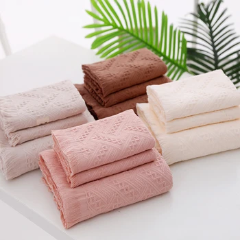 

140x70 and 75x34cm cotton bath towel set large jacquard body towel face towel tassel water absorption cream/pink/brown/grey