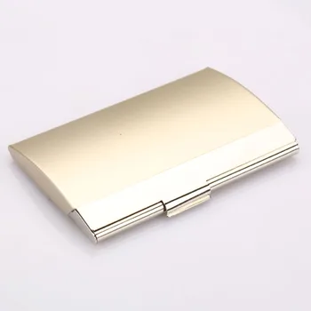 

Aminyee Metal Card Case Fashion Stainless Steel Business Card Holder Men Women Credit Passport Card Bag ID Passport Card Wallet