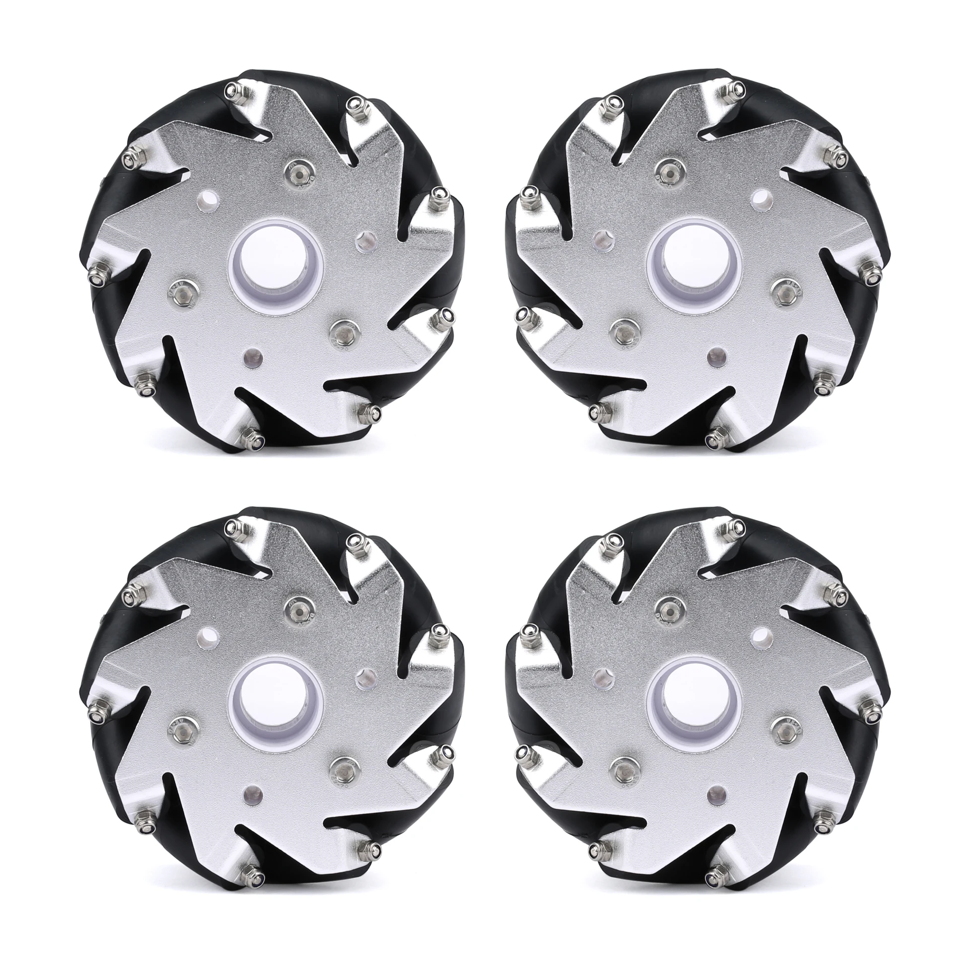 Колесо из алюминиевого сплава для Arduino Raspberry Pi 4 шт./компл. 60 мм 100 127