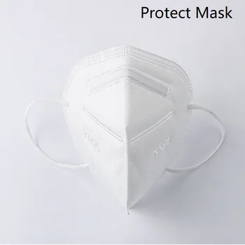 

5/ 20/50/100pcs Dust Respirator 5 Layers mask Non-woven Mouth Mask Anti-Dust-proof Protective Mask individually wrap