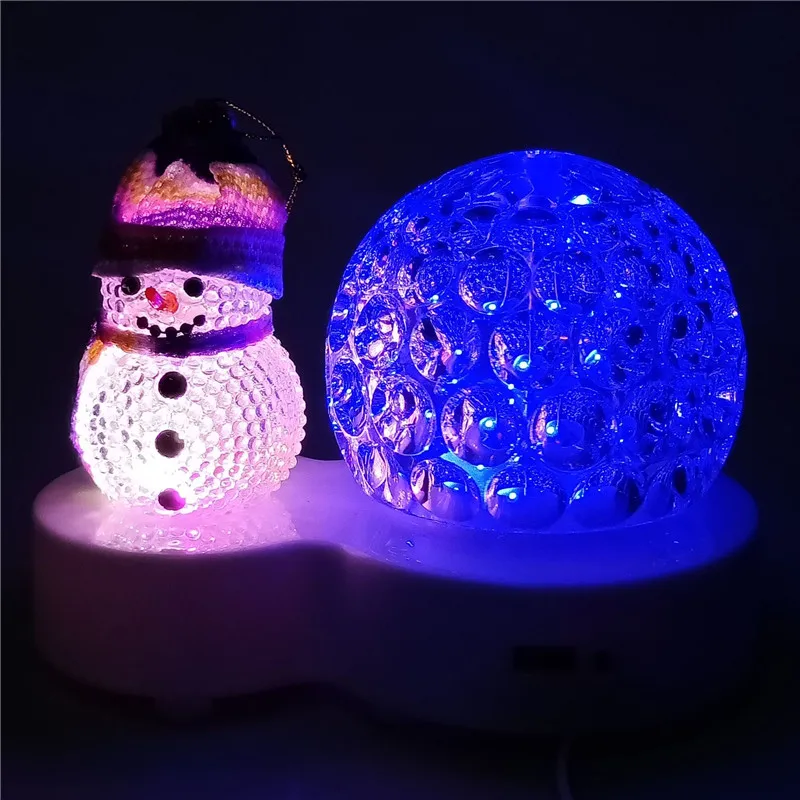

Christmas snowman lights with Built-in Music Player Night Light Undersea Projector Lamp for Kids Adults Bedroom Living Room