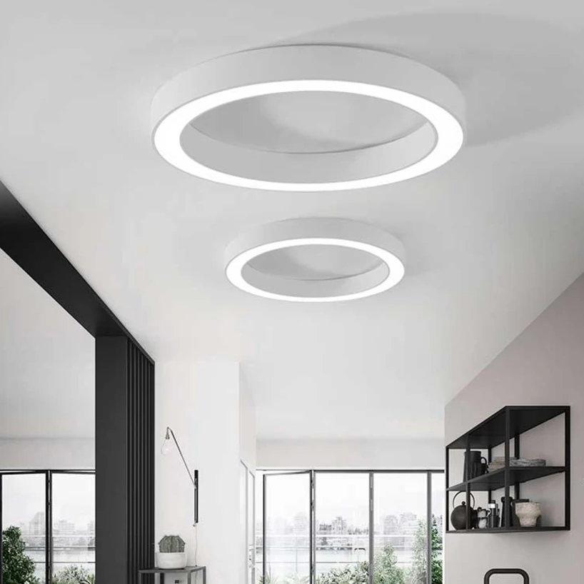 LED Современные Акриловые Сплава Круглые 5 см супер тонкий Светодиодные Лампы.Светодиодные Светильники.Люстры Потолочные.Светильники Потолочные Светильники.Светильник Потолочный Светильник Для Столовой,Фойе и Спальни