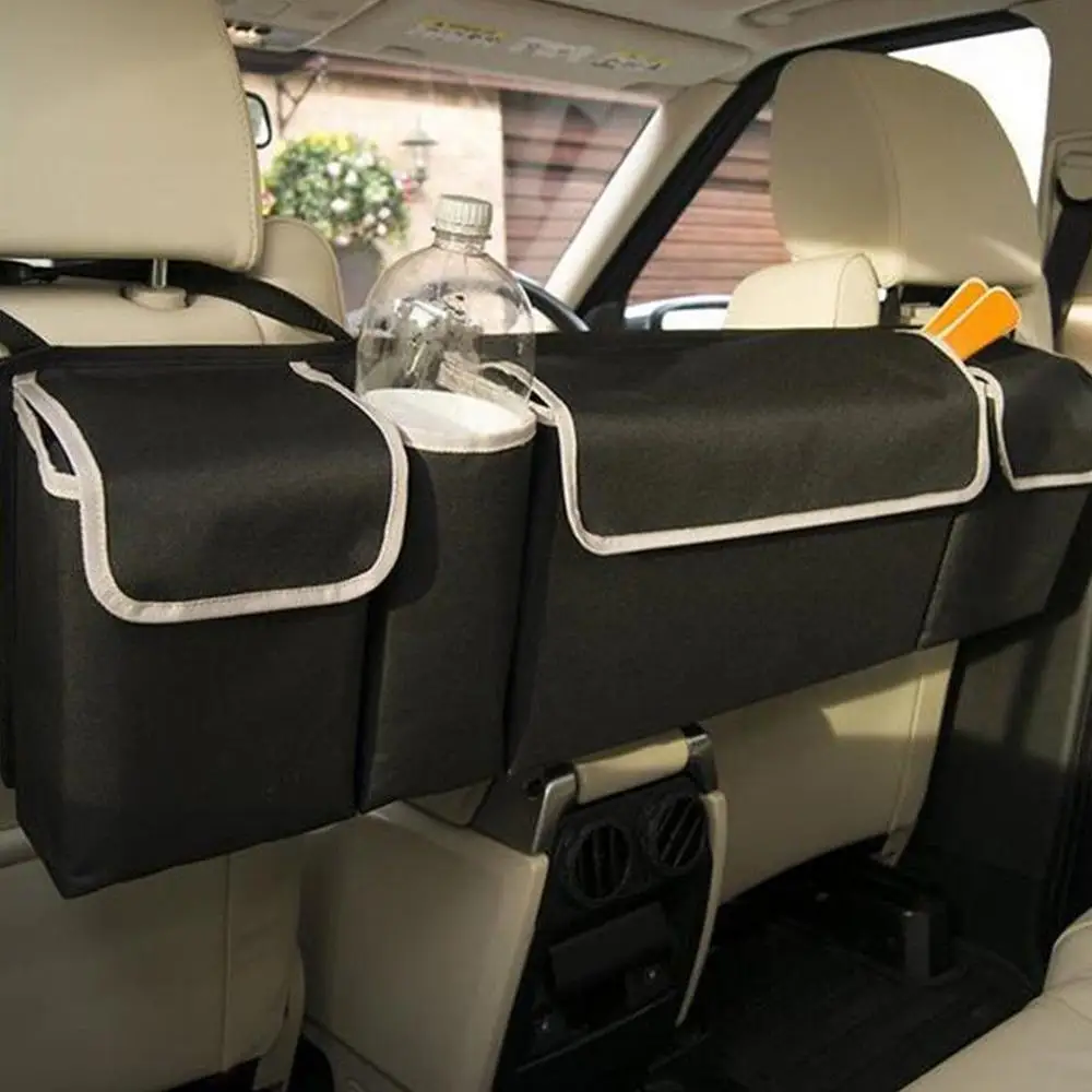 

Car Seat Organizer Bag Large Car Rear Seat Back Multi Hanging Pocket Auto Trunk Storage Organizer Bag Seat Space Tidying L2