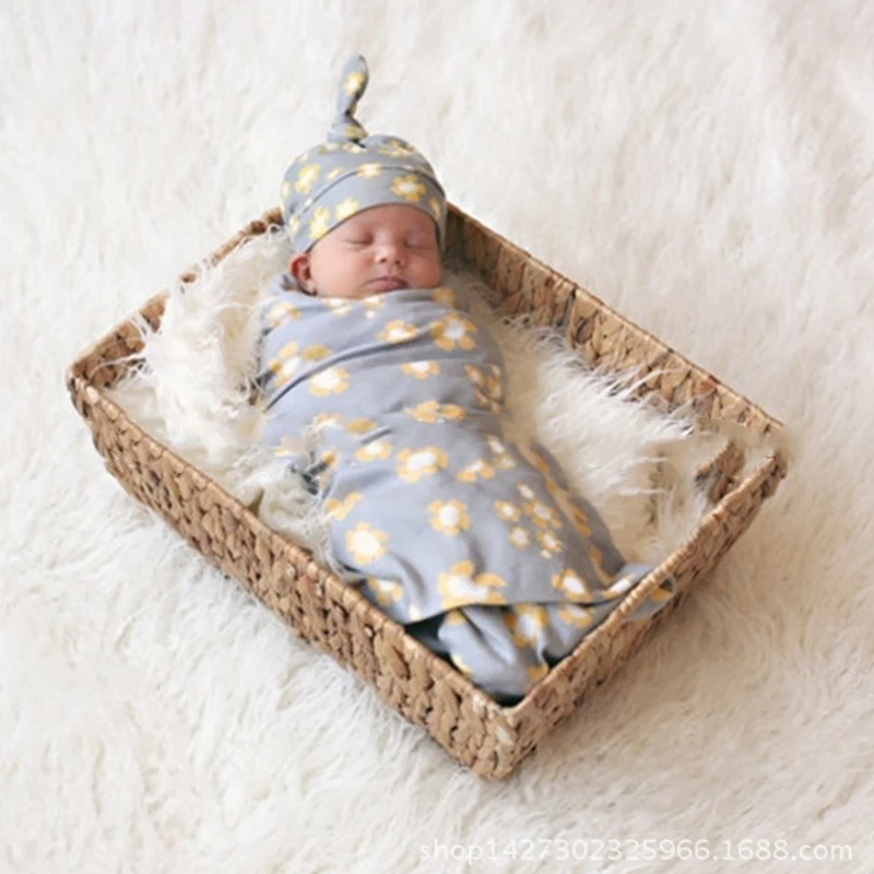 1Pcs Newborn Baby Kids Warm Blanket Swaddle Sleeping Bag Toddler Kids Stroller Wrap Cotton Blanket Bath Towel Photography Props
