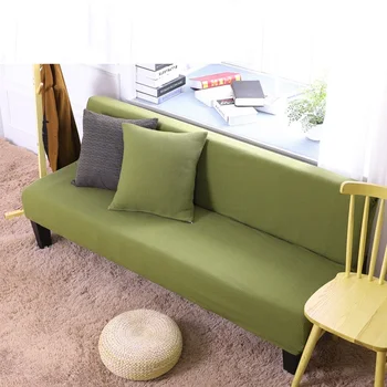 

Highquality elegant knitted thickened armless sofa bed cover simple sofa cover classical sofa bed protective cover