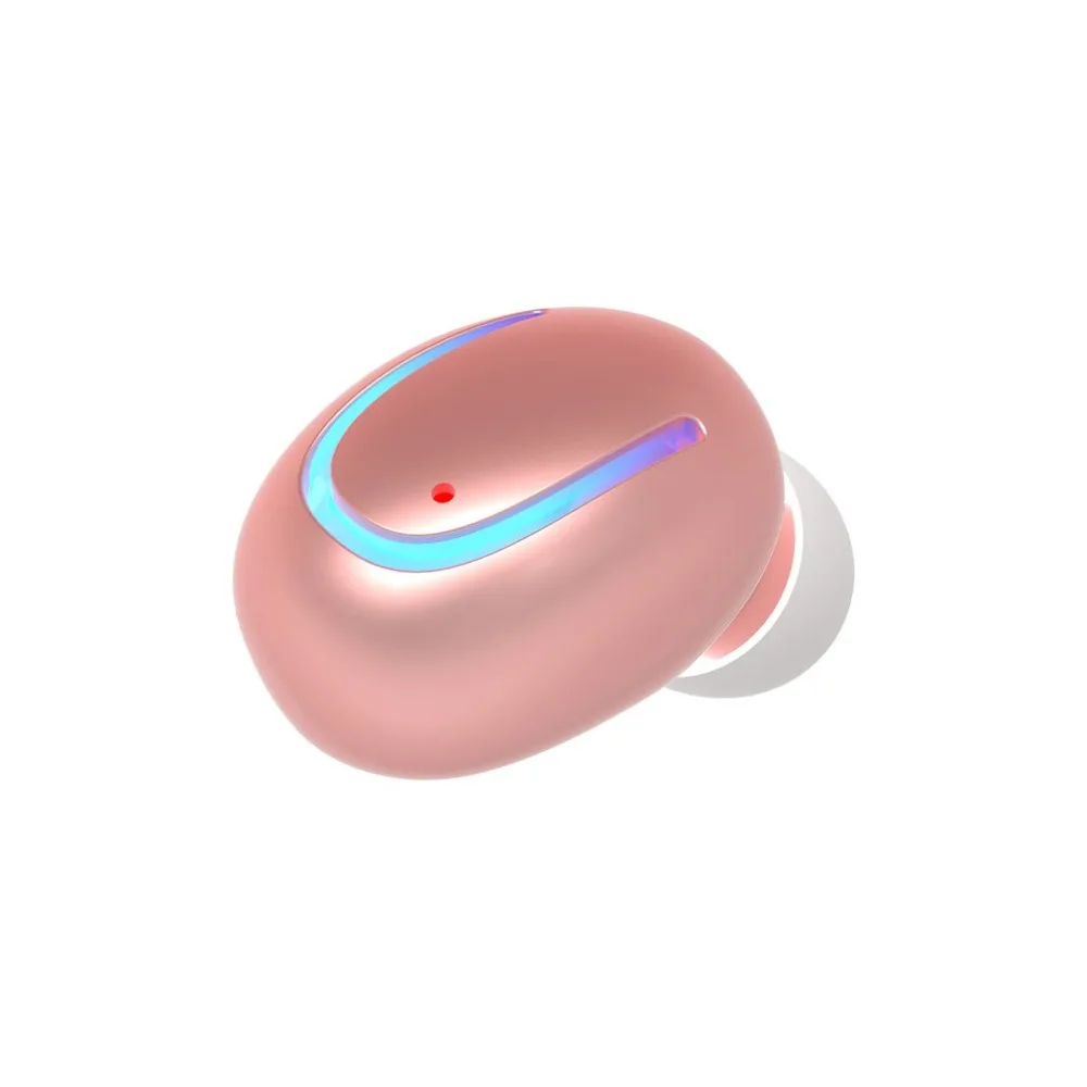 Мини Размер Спорт Бег беспроводные Bluetooth черные наушники HIFI стерео бас наушники-вкладыши для смартфонов