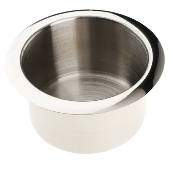

Stainless Steel Cup Drink Holder for Marine, Boat, RV, Camper, Trailer, Motorhome - Inner Diameter: 84mm/ 3.31inch