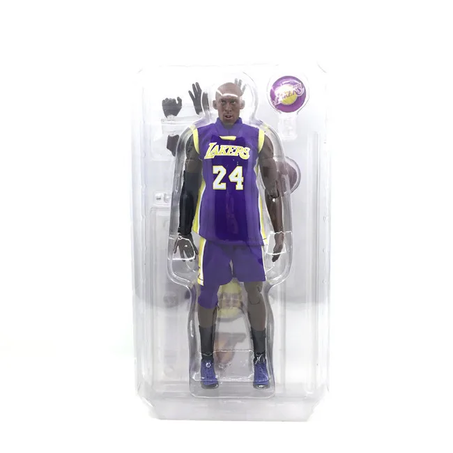 Мужская булавка NBA 1/9 Kobe Bryant 24 Фиолетовый действительно одежда мобильный Гараж Комплект Модель