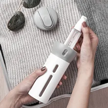 Путешествия дозатор шампуня лосьона гель для душа мыло бутылка аксессуары 4-в-1 путешествия бутылки комплект организованная диспенсер для мыла для путешествий