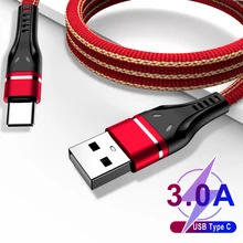 AFY USB C кабель для huawei xiaomi samsung s9 Быстрая Зарядка синхронизация передача USB-C кабель зарядный провод для мобильного телефона usb type c провод