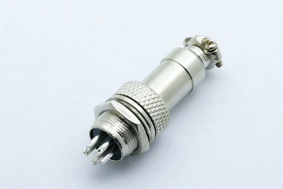 1 комплект GX12 авиационный/XLR разъем, подключение питания/передача сигнала, 2-7 контактов - Цвет: 5pins