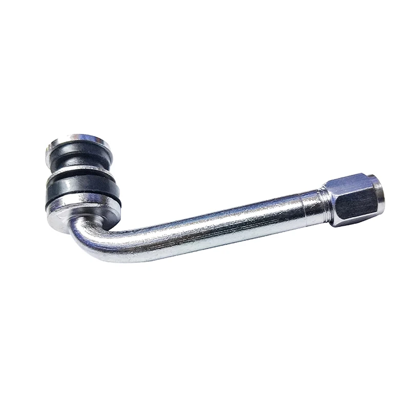 4 PCS Chrome Tire Valve Stems 90 degree angled size XL Universal Various Models tire valve