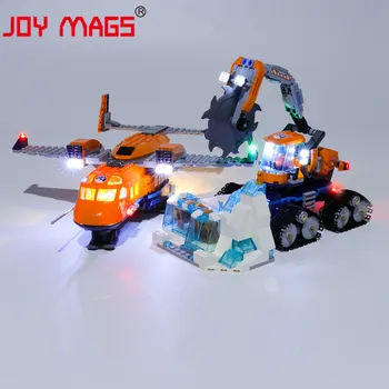 

JOY MAGS Only Led Light Kit For 60196 City Series Arctic Supply Plane Toy Lighting Set Compatible With 02112 28021 10996