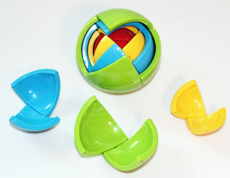 3-D Intelligence Ball Three-di мужской набор детских интеллектуальных игрушек 4-6-7-10 лет мужской развивающий интеллект