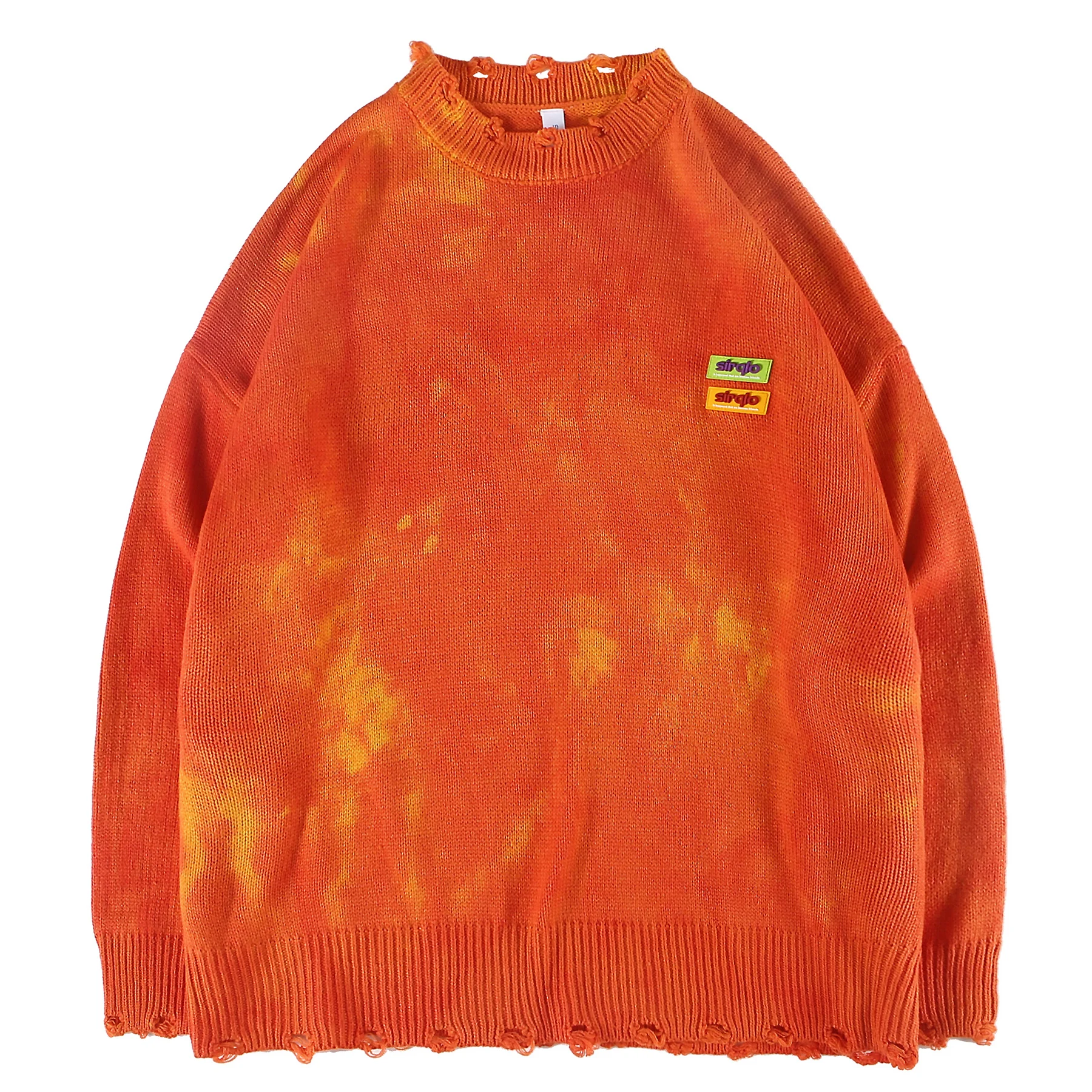 Turtle Tie Dye Fashion Adolescent Boys Girls Unisex Sweater Keep Warm