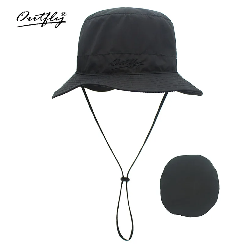 Outfly новинка дизайн унисекс складная Панама новая мода для улицы быстро сохнет
