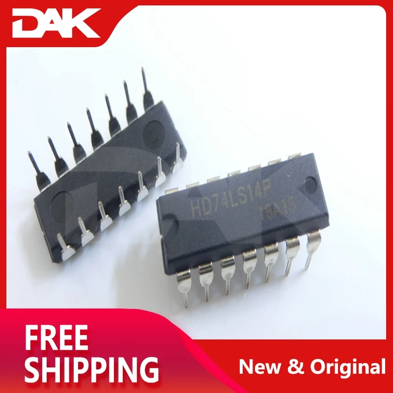 5 шт. HD74LS14P шестеричный триггер Шмидта инверторы 14DIP IC чип