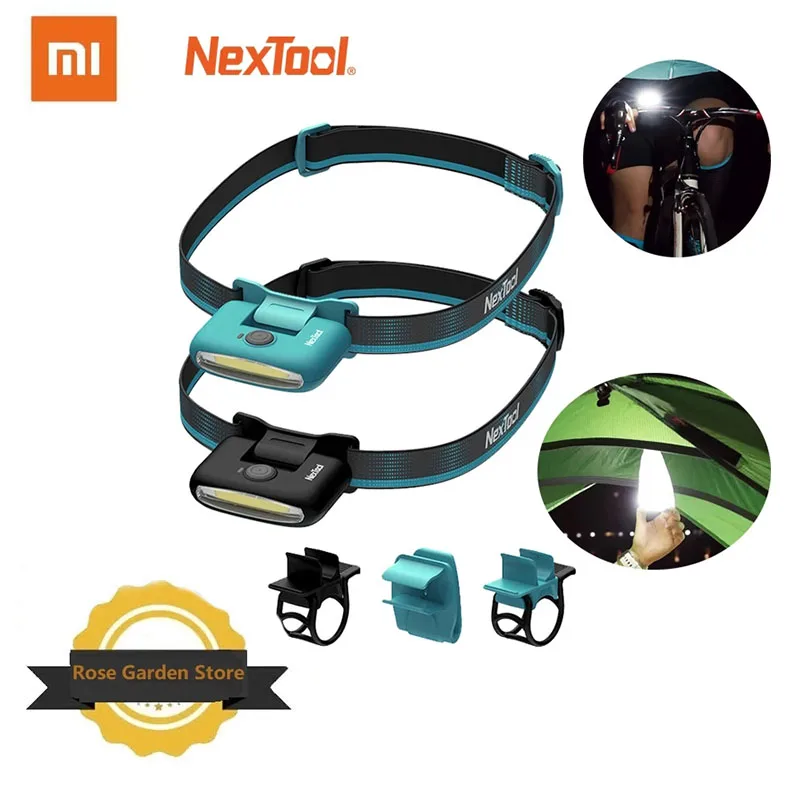 Xiaomi Nextool Headlamp COB Multi-Purpose Head lamp Waterproof Type-C Rechargeable LED Flashlight Portable Outdoor Camping Light | Красота и