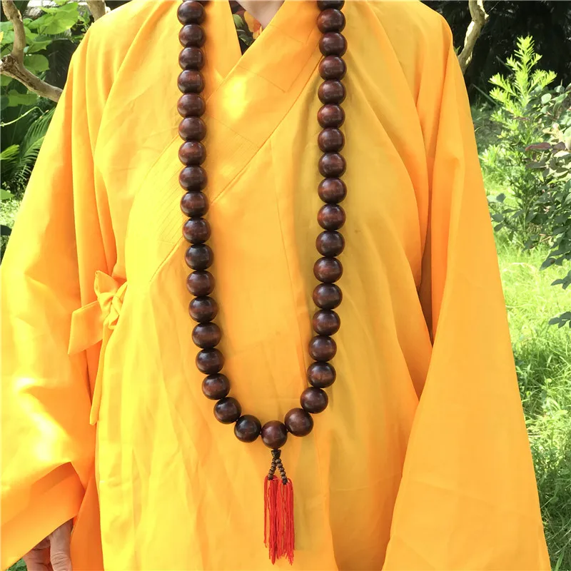 Big Prayer Beads Necklace To Match Shaolin Kung Fu Uniform Monk Meditation  Suit Tai Chi Martial Arts Clothes