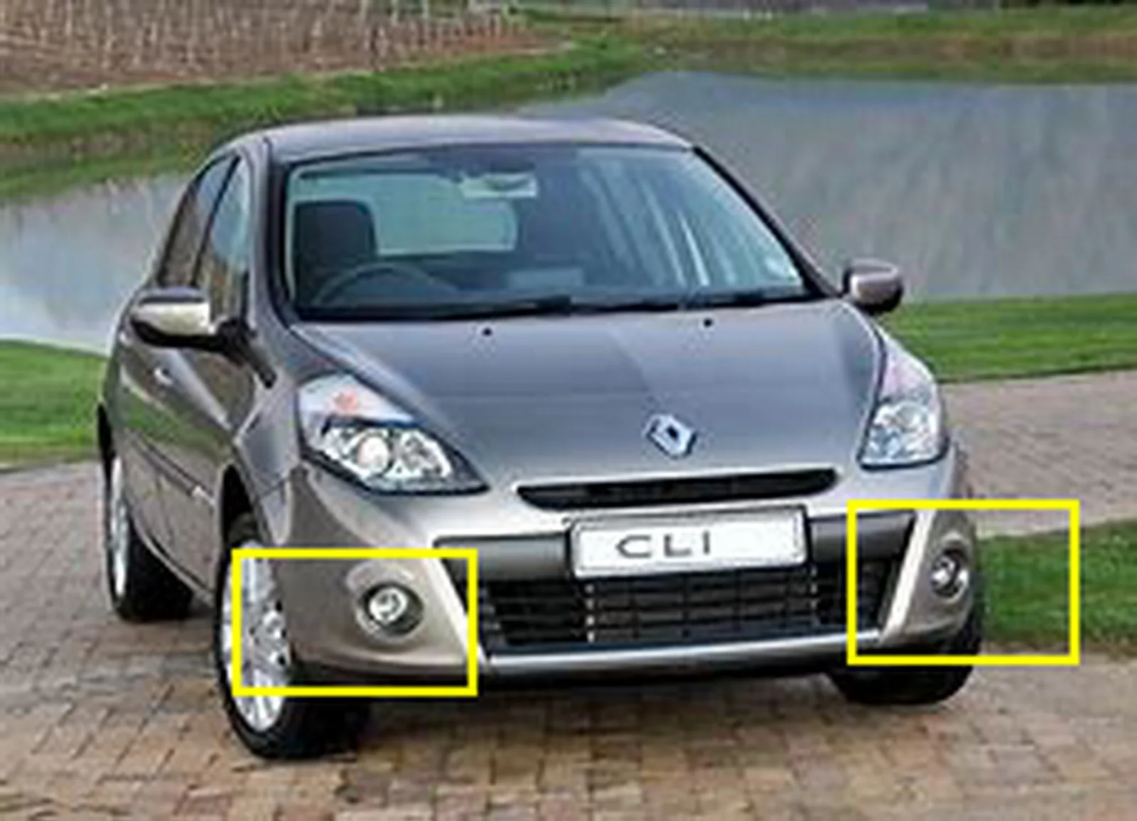 Пара для Renault Clio Espace Лагуна мастер передний бампер противотуманный Светильник лампы без лампы L& R