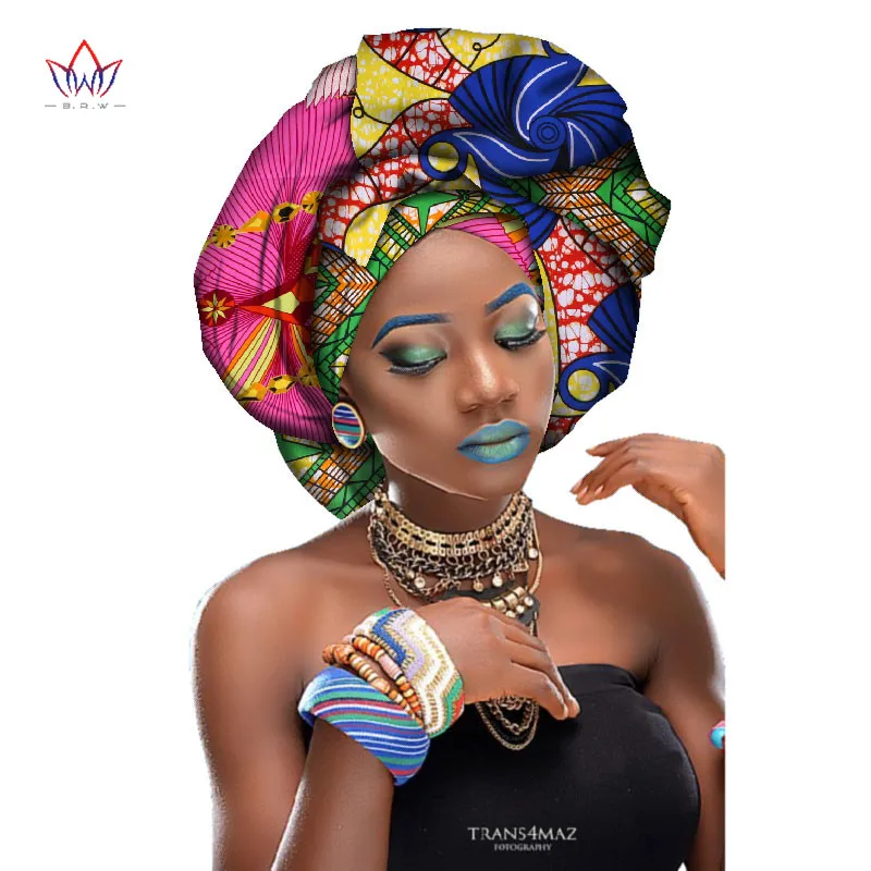 Многоцветный декоративный шарф шали для женщин африканская повязка на голову