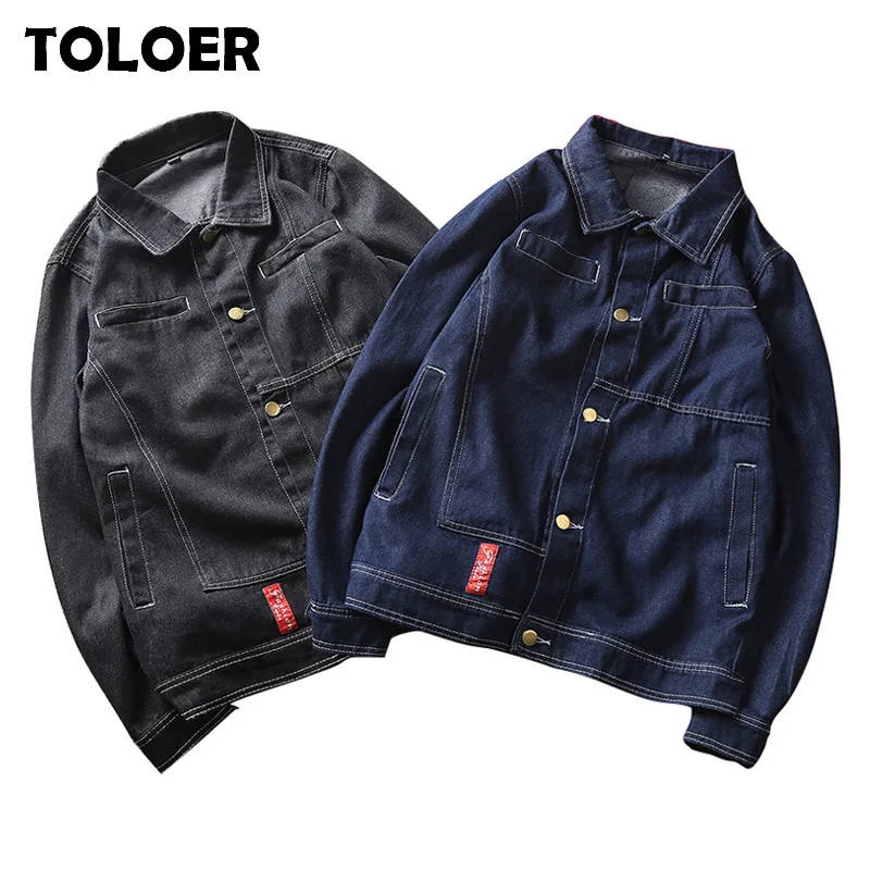 2020 весенние мужские джинсовые куртки модные уличные пальто осенние крутые