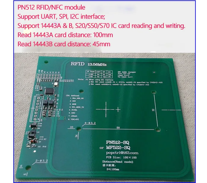 

Модуль рчид/фотомагнитола PN512, совместимый модуль для чтения записей