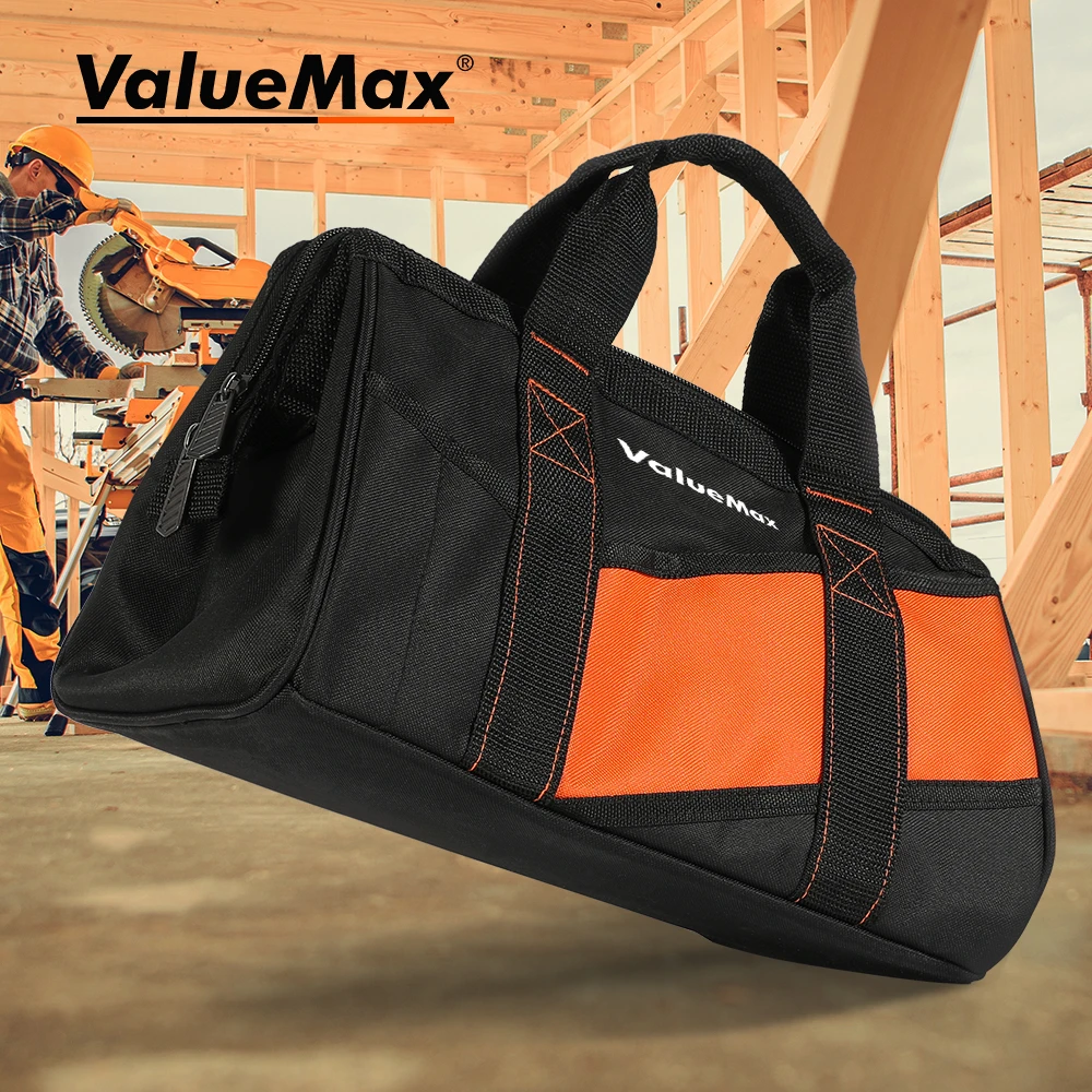 bucket tool bag ValueMax 13''/33cm Tool Bag Organizer Portable Tool Storage Bag Large Capacity Multi-Purpose Tool Bags Hand Packing Bag tool chest with tools