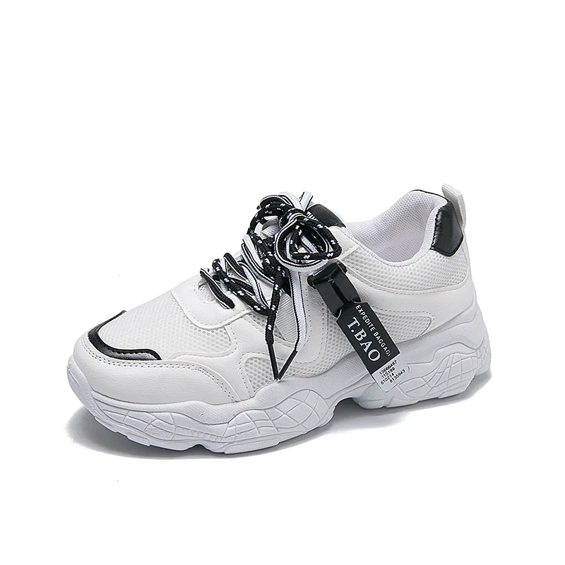 

Mu zi yi 8201 Casual Single Shoes-Style Athletic Shoes Versatile Lace-up WOMEN'S Shoes Old Man Shoes INS-Style