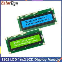 LCD1602 1602 Module Green Screen 16x2 Character LCD Display Module.1602 5V Green Screen And White code for arduino