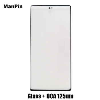 

5Pcs/lot Glass with OCA Film For Samsung Note10 Plus Note9 Note8 LCD Touch Screen Display Front Panel Phone Repair Spare Parts