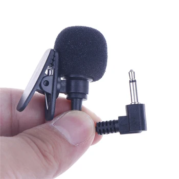 

1pcs Mini 3.5mm Jack Microphone Lavalier Tie Clip Microphones Microfono Mic For Speaking Speech Lectures 2m Long Cable