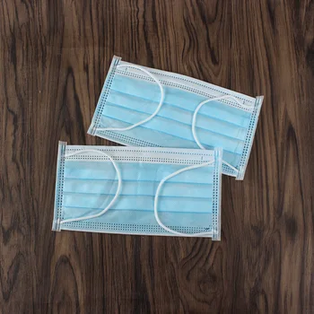 

Disposable Protective Mask 3 Layers Dustproof Facial Protective Cover Masks Maldehyde Prevent Bacteria Anti-virus Masks
