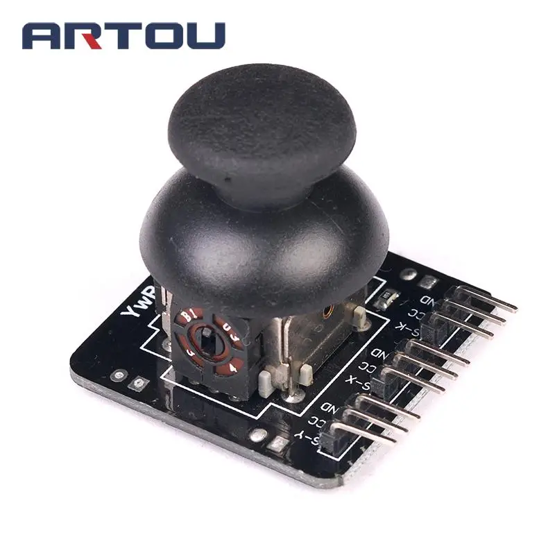 1Pcs Joystick 9 Spille Breakout Modulo Shield Per Ps2 Joystick Controller Di Gioco 2.54Mm Spille A Due Vie Rocker 10K Resistenza Per Arduino