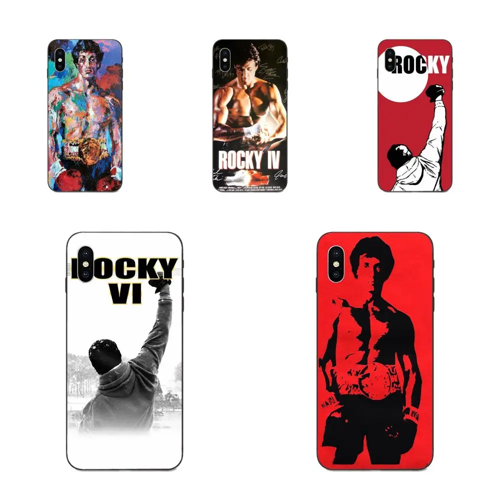 Rocky Balboa постер Мягкий Силиконовый ТПУ черный чехол для Xiaomi Redmi Note 3 3S 4 4A 4X 5 5A 6 6A 7 7A K20