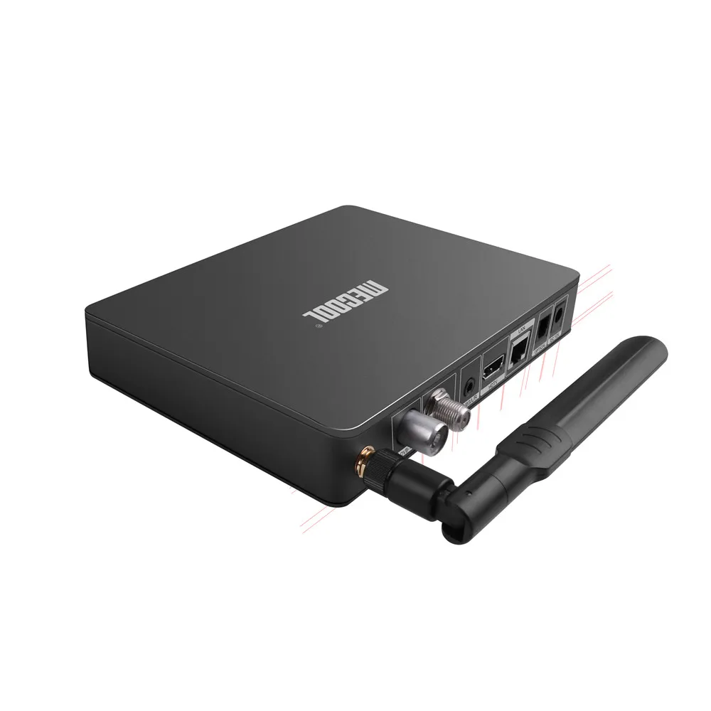 Mecool K7 Android 9,0 ТВ приставка Amlogic S905X2 DDR4 4 ГБ 32 ГБ BT4.1 2,4G 5G Wifi 1000 м телеприставка DVB-S2/T2/C Cccam медиаплеер