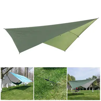 

Portable 210T Polyester Cloth 290*290cm Multifunction Outdoors Picnic Mat Awning Travel Shade Canopy Tent Cloth Durable