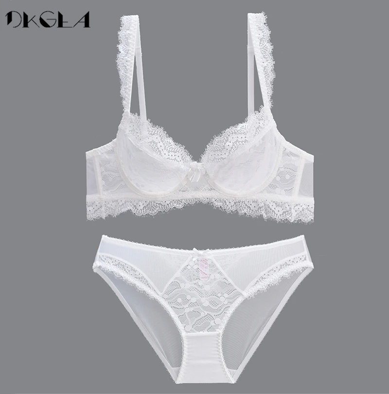 Bras Sets Sexy Lace Skinny Women Underwear Set Transparent Seamless  Embroidery Plus Size Lingerie Bra Womens And Panty From Vincant, $40.47